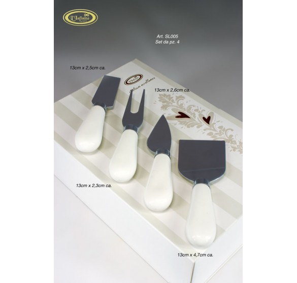 Bomboniera set coltelli degustazione formaggi