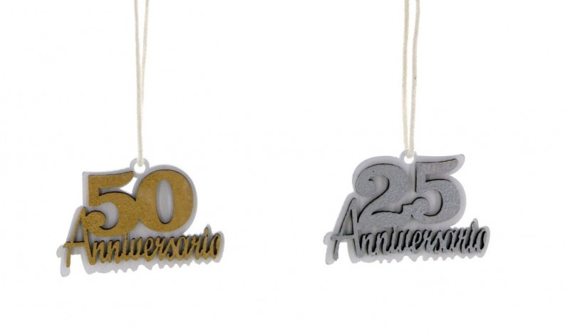 Bomboniera segnaposto anniversario