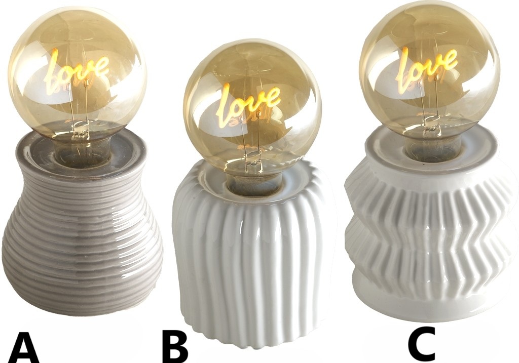 Bomboniera lampada love