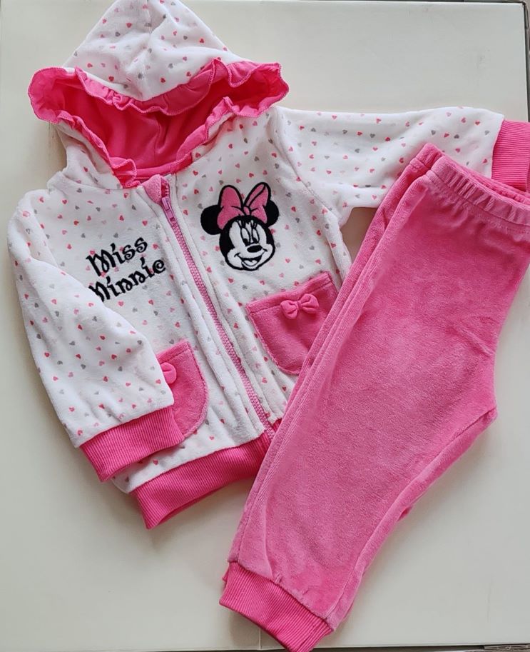 Tuta bimba in ciniglia minnie Tuta bimba in ciniglia minnie